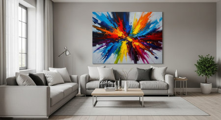 Indoor Space Background