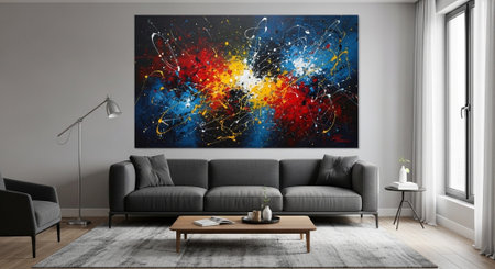 Indoor Space Background