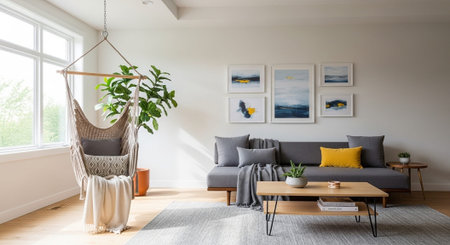 Indoor Space Background
