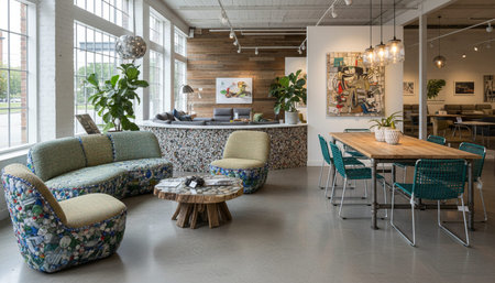 Workspace Interior Background