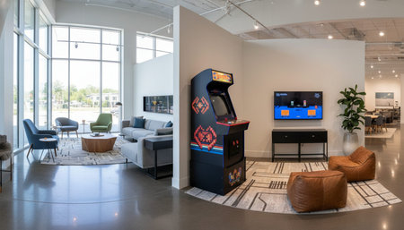 Workspace Interior Background