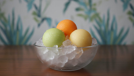 Background of Fruits Object