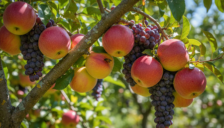 Background of Fruits Object