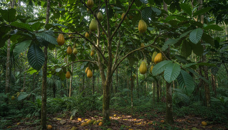 Background of Fruits Object