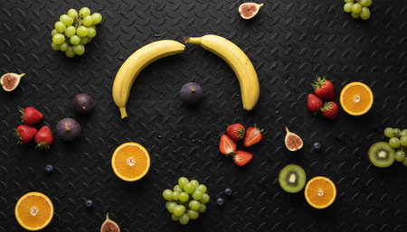 Background of Fruits Object