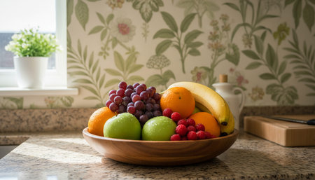 Background of Fruits Object
