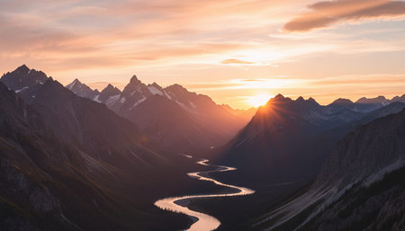 Background of Nature and Travel Landscapes