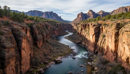 Background of Nature and Travel Landscapes