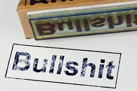 Stamp Bullshitの写真素材