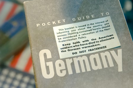 Pocket guide to Germany for US-soldiers in WW IIの写真素材