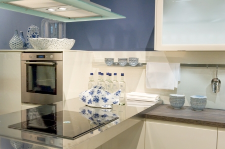 Modern fitted kitchenのeditorial素材
