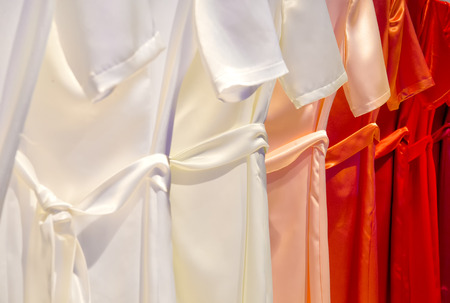 Dresses in a row