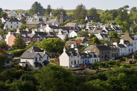 Small village in Scotland, Tobermory 