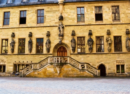 City hall in Osnabrück, Germanyの写真素材