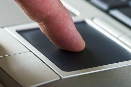 Touchpad on a Laptop computer
