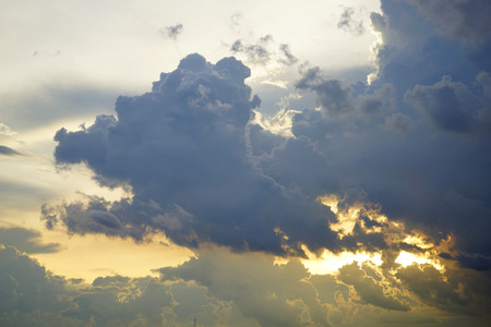 Storm clouds. The sky background. 