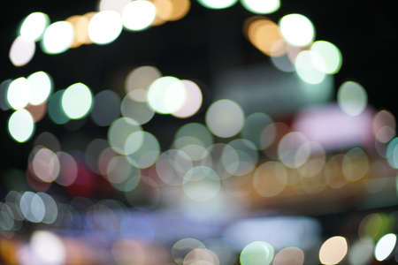 Abstract background with bokeh defocused lights.