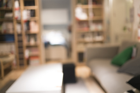 Blurred image of Living room for background usesの写真素材