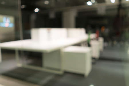 Blurred image of office, closed - ideal for presentation background.
