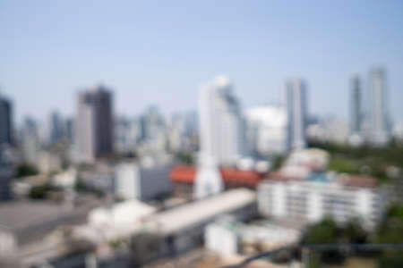 Blurred image of cityscape for background uses.の写真素材
