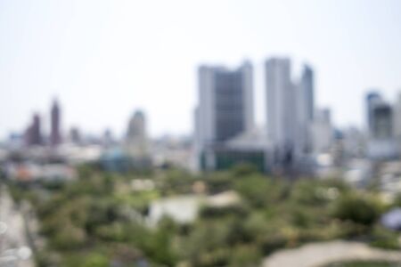 Blurred image of cityscape for background uses.の写真素材