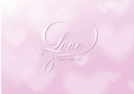 Love Backgroundのイラスト素材