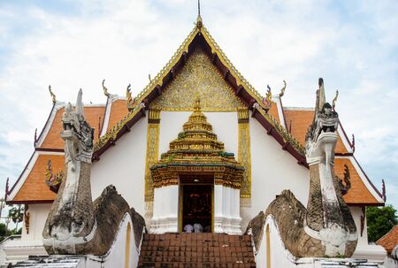 wat phumin temple,nan,thailandの写真素材