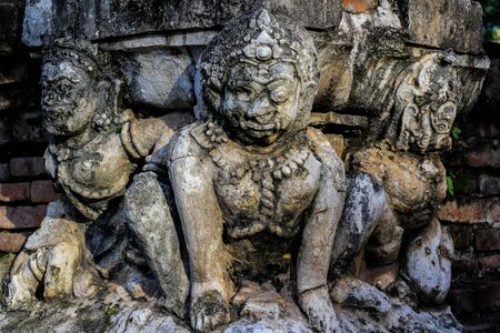 Wat Mahathat is a temple in Sukhothai town since ancient times. And is the temple of Sukhothai Kingdom Wat Mahathat is located in the Sukhothai Historical Park. : SUKHOTHAI, THAILAND-JULY, 01, 2018のeditorial素材