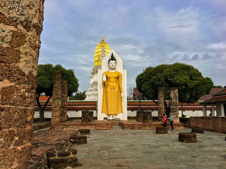 Phra Sri Mahathat Temple, Woramahawihan or Big Buddha Temple, or the large Phra Sri Phra Buddha...