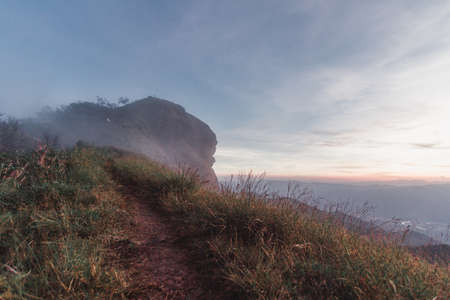 Views around Doi Mon Chong, Chiang Mai, Thailand.の写真素材