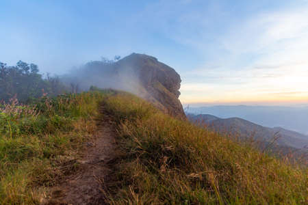 Views around Doi Mon Chong, Chiang Mai, Thailand.の写真素材