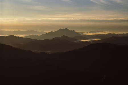 Holy pagoda As a worship of the Ka Kri Yong people The summit of Mor La Ah is located in the Karen District of KNU.の写真素材