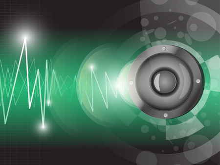Speaker Abstract Backgroundのイラスト素材