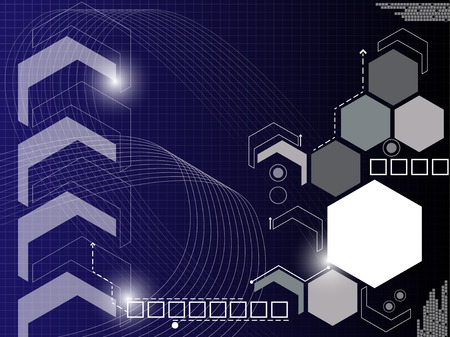 Geometry Abstract Backgroundのイラスト素材