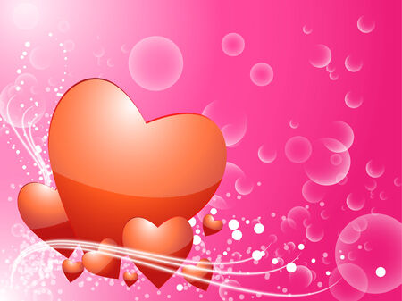heart valentine background EPS10 Vectorのイラスト素材