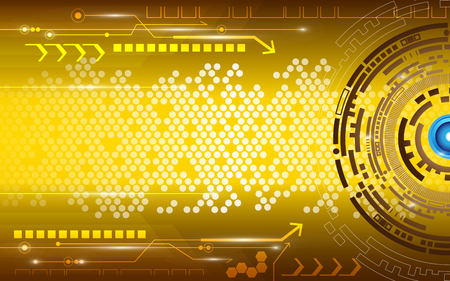 gold circle abstract backgroundのイラスト素材