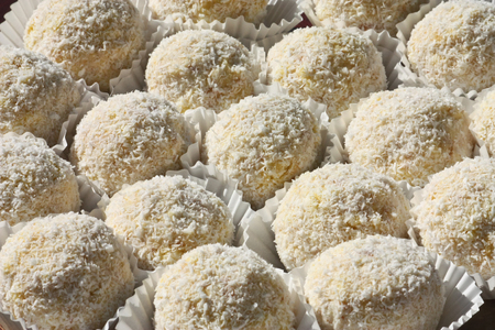 Cupcakes closeup photoの写真素材