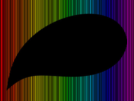 Colorful background with tear shaped copy spaceのイラスト素材