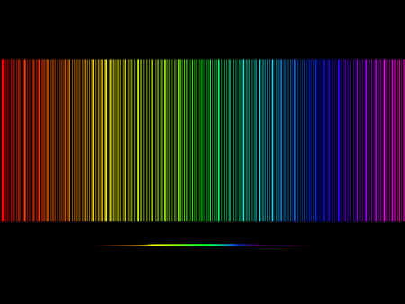 Abstract rainbow backgroundのイラスト素材