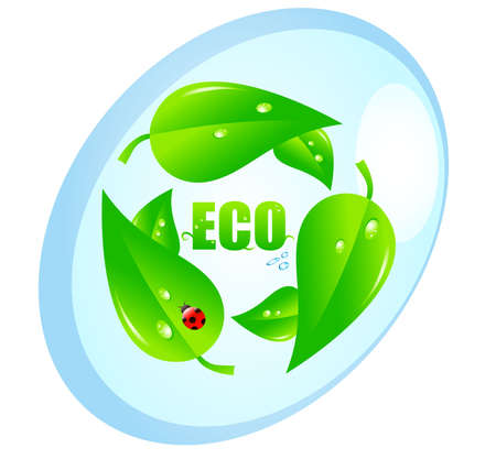 Ecologic concept のイラスト素材