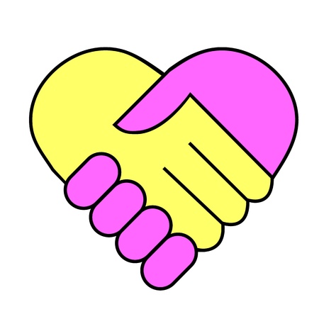 Hand shakeのイラスト素材