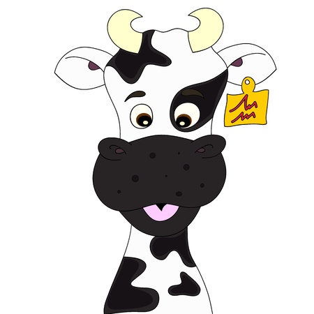 Cow cartoonのイラスト素材
