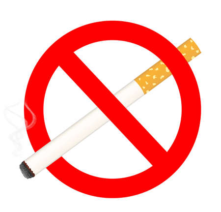 no smoking signのイラスト素材