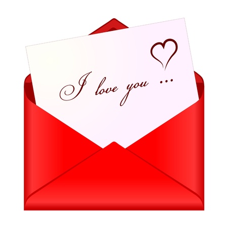 Love messageのイラスト素材