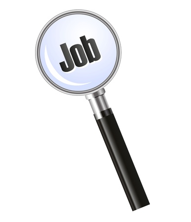 Looking for job - conceptのイラスト素材