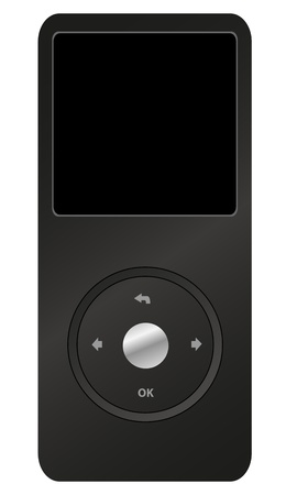 Mp3 playerのイラスト素材
