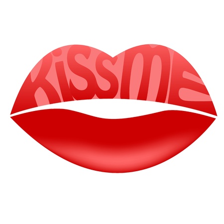 Kiss meのイラスト素材