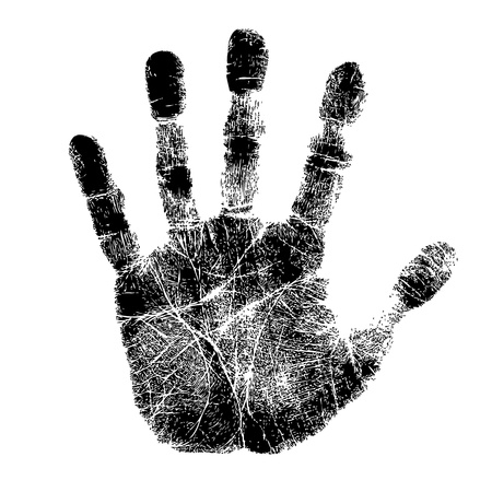 Hand printのイラスト素材
