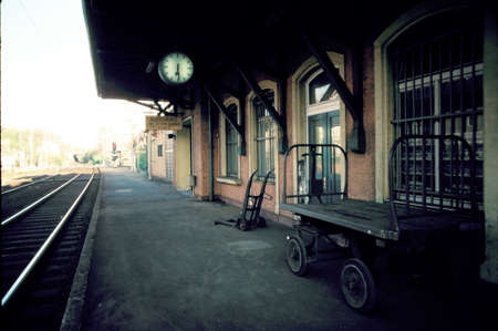 Old Train Stationの写真素材