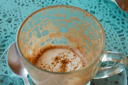 A cup of cocoの写真素材